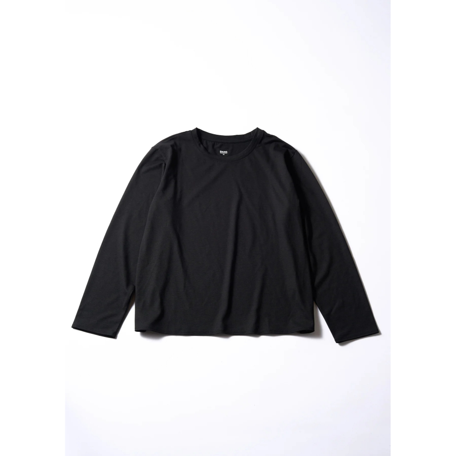BRING / ブリング | ワンダーウェア ロングスリーブ Tシャツ / ブラック WUNDERWEAR Long Sleeve T-shirt BW0108 ユニセックス ［25FW］