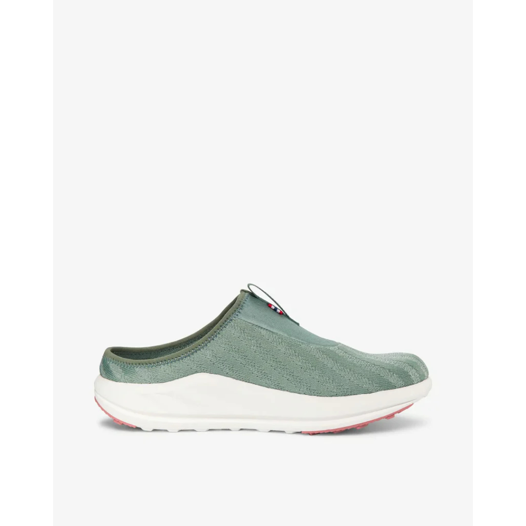 バランス ミュール / グリーン/オールドローズ Balance Mule VF-55715-453 サンダル レディース [25SS]|ヴィーキング / VIKING