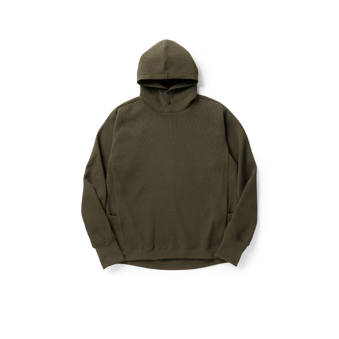ﾏﾙﾁﾜｯﾌﾙﾌﾟﾙｵｰﾊﾞｰﾊﾟｰｶｰ / KHAKI NF1172-060 トップス メンズ [25FW]|ナリフリ / narifuri
