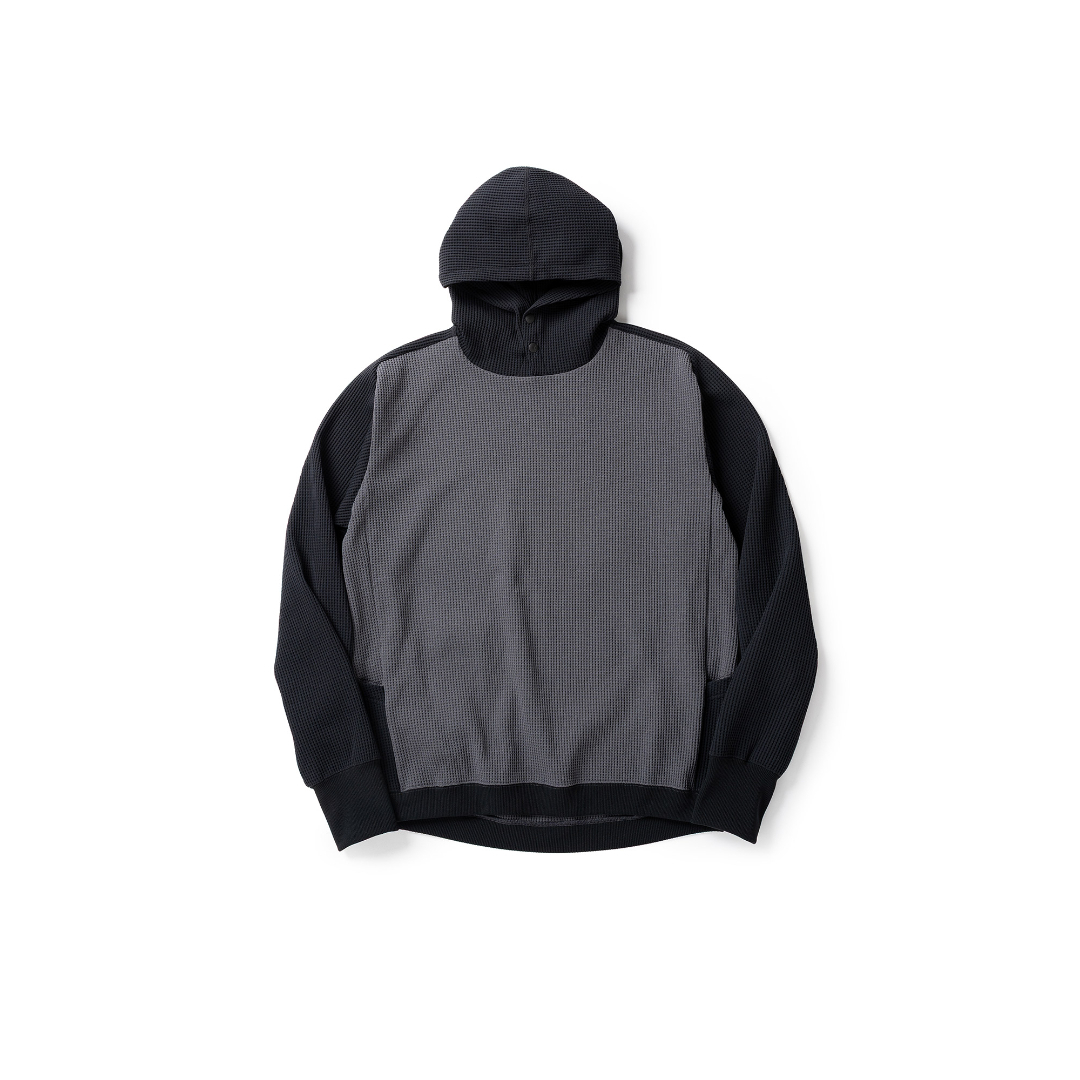 ナリフリ / narifuri（ナリフリ） | ﾏﾙﾁﾜｯﾌﾙﾌﾟﾙｵｰﾊﾞｰﾊﾟｰｶｰ / MIX5 NF1172-222 トップス メンズ [25FW]