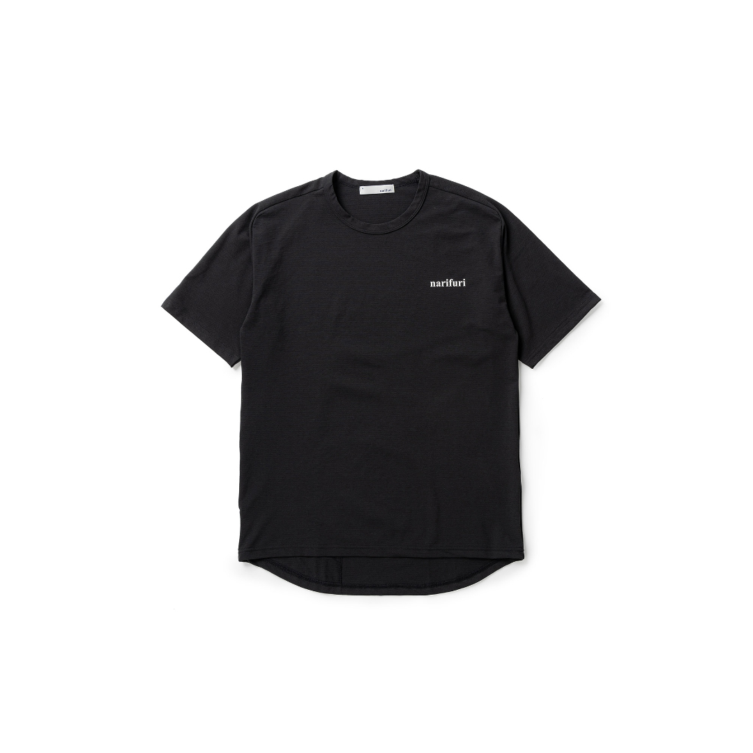 ｱｸﾃｨﾌﾞﾒｯｼｭﾊﾞｯｸﾎﾟｹｯﾄTｼｬﾂ / BLACK NF1204-001 Tシャツ メンズ 【25SS】