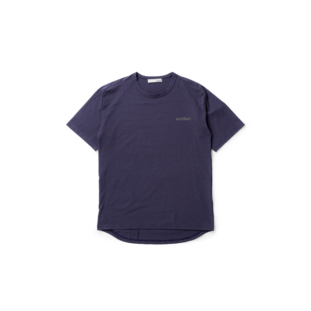 ｱｸﾃｨﾌﾞﾒｯｼｭﾊﾞｯｸﾎﾟｹｯﾄTｼｬﾂ / D.PURPLE NF1204-091 Tシャツ メンズ 【25SS】|ナリフリ / narifuri