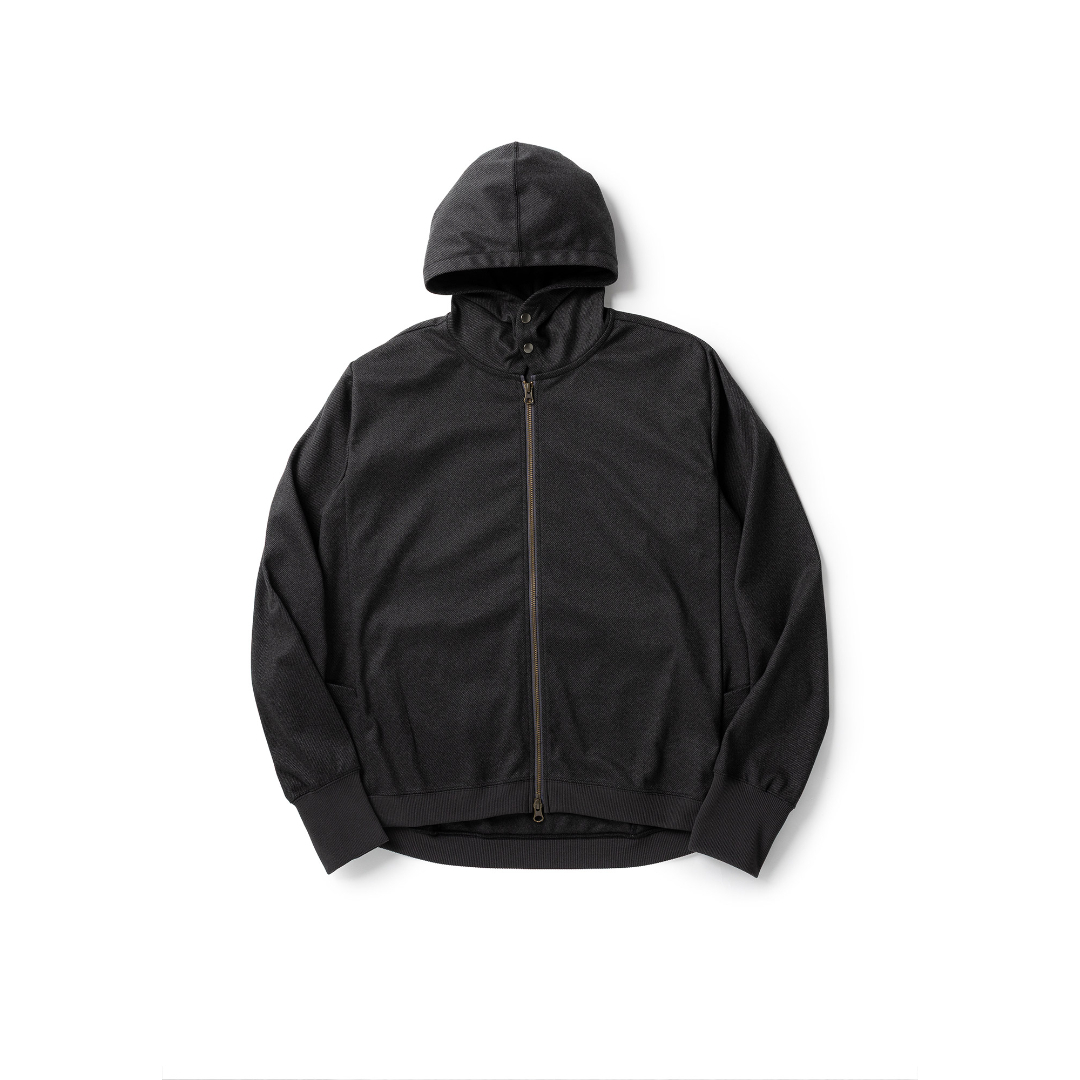 ナリフリ / narifuri（ナリフリ） | ﾌﾗﾝﾈﾙﾆｯﾄZIPﾊﾟｰｶｰ / CHARCOAL NF1211-013 トップス メンズ [25FW]