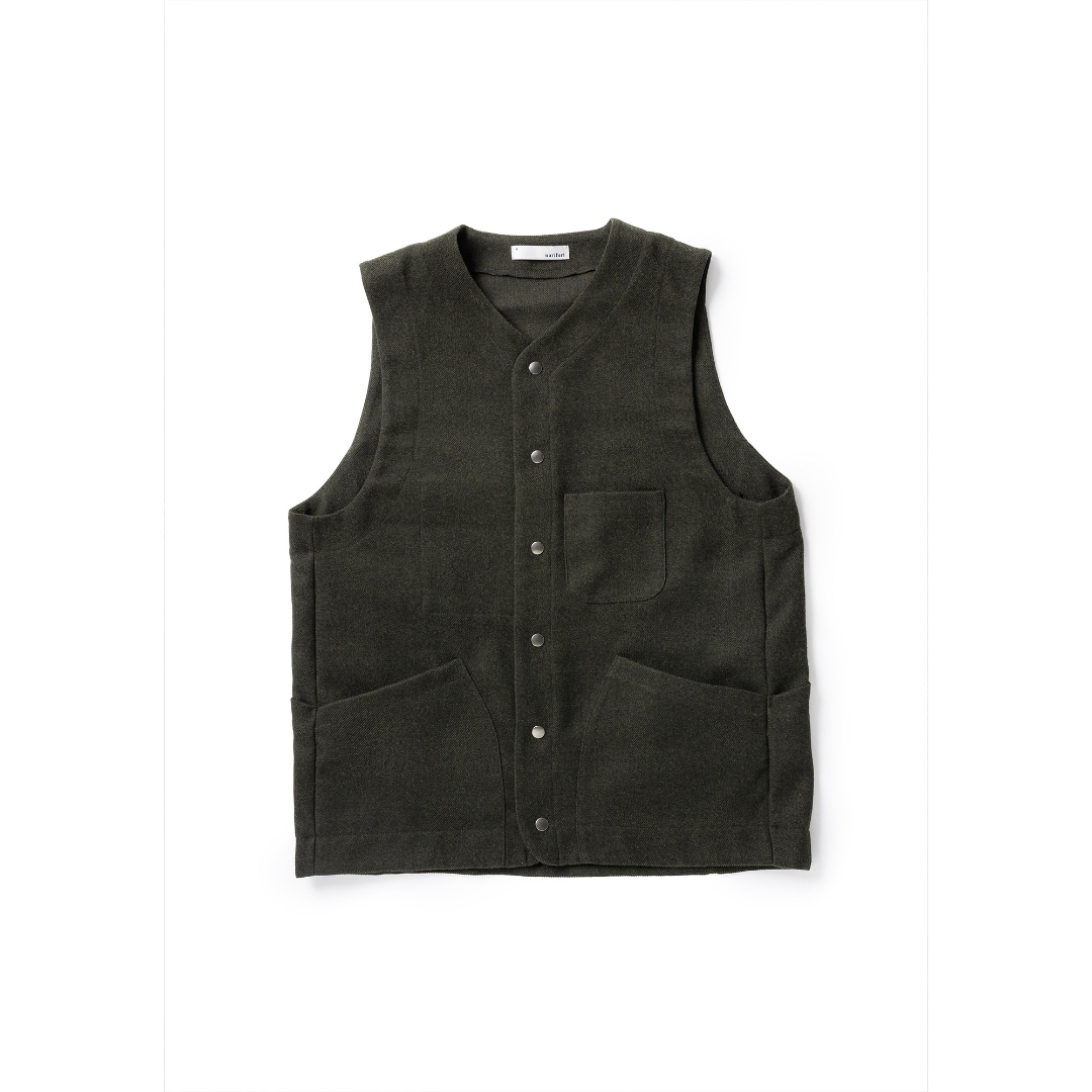 ナリフリ / narifuri（ナリフリ） | ﾂｲｰﾃﾞｨﾜｰｸﾍﾞｽﾄ / D.GREEN NF2088-058 ベスト メンズ [25FW]