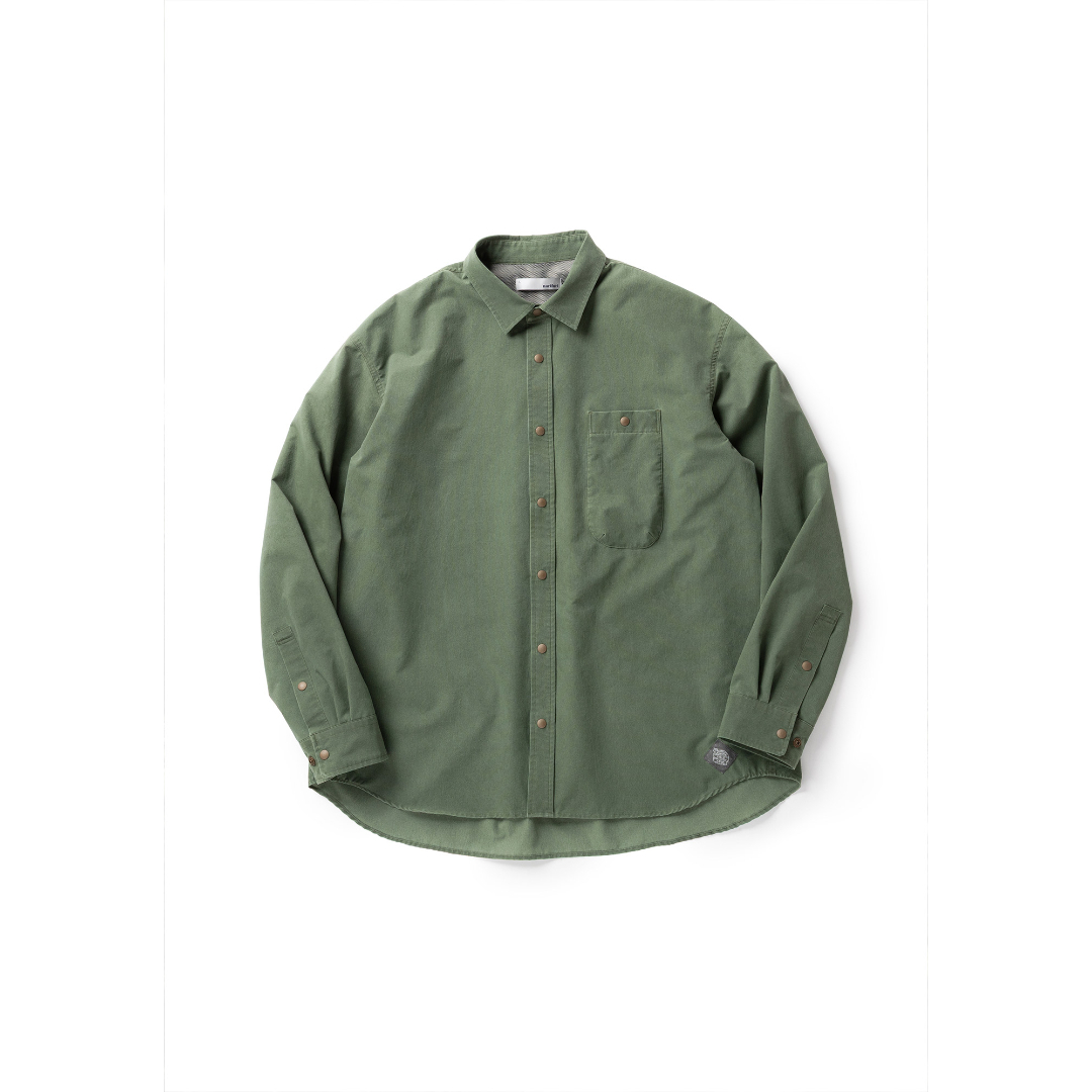NFC ﾋﾟｸﾞﾒﾝﾄﾒｯｼｭｼｬﾂ / D.OLIVE NF4059-059 シャツ メンズ [25FW]|ナリフリ / narifuri