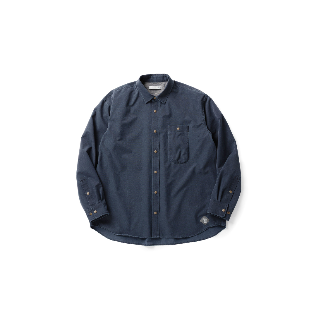NFC ﾋﾟｸﾞﾒﾝﾄﾒｯｼｭｼｬﾂ / D.NAVY NF4059-082 シャツ メンズ [25FW]|ナリフリ / narifuri