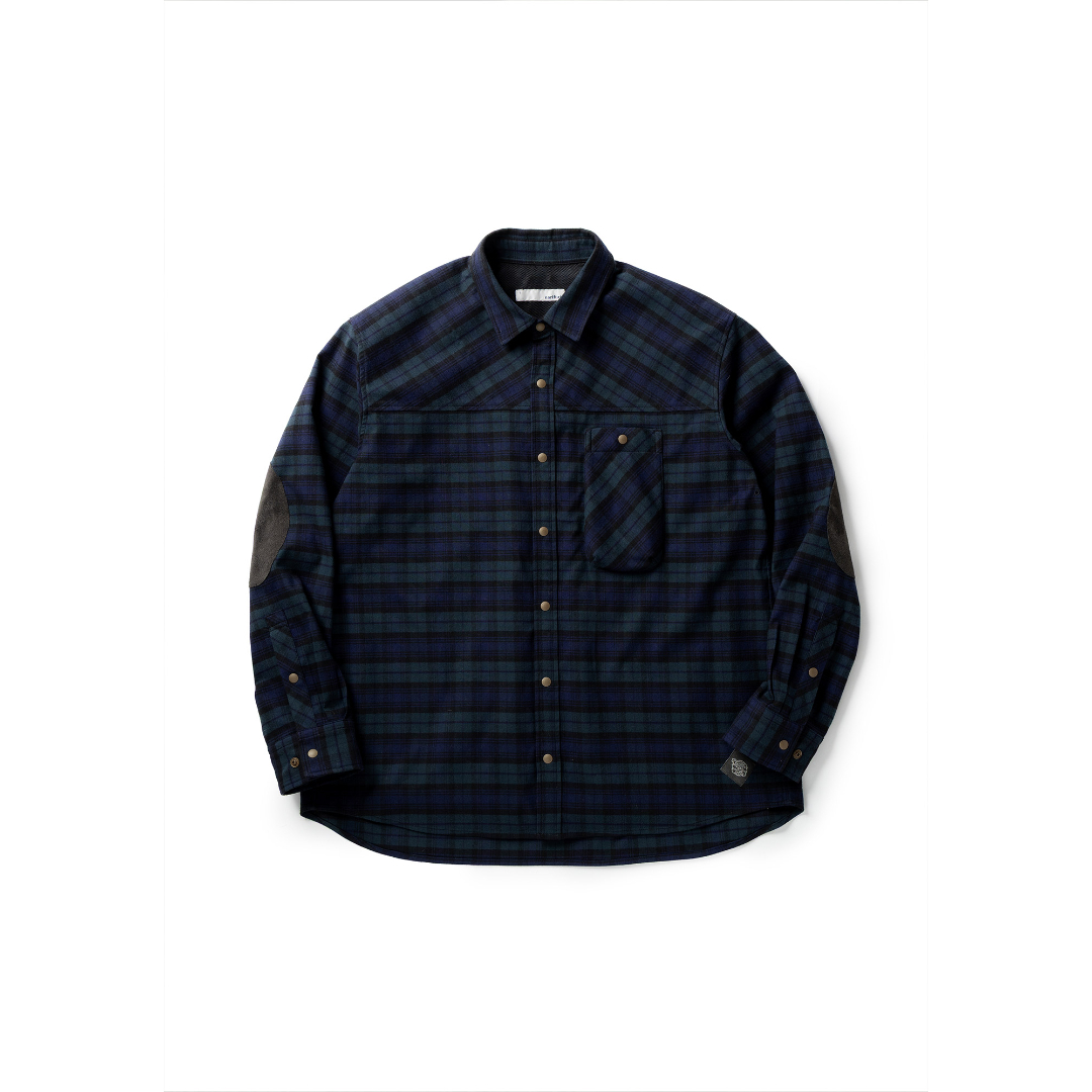 narifuri ナリフリ | NFC ﾌﾞﾗｯｼｭﾄﾞｼｬﾂ / NAVY NF4060-080 シャツ メンズ [25FW]