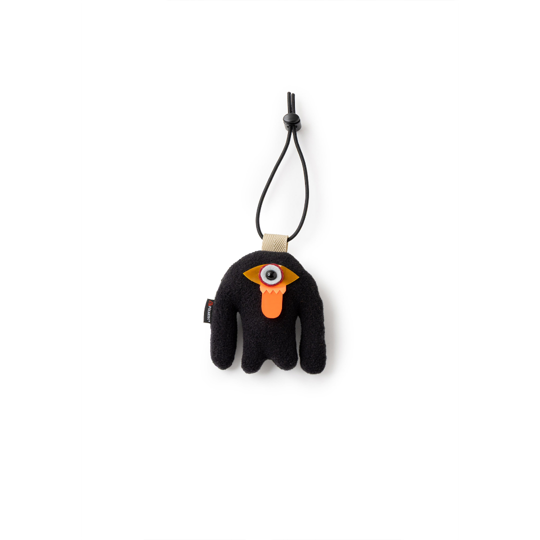 narifuri ナリフリ | narifuri × WONDER WORKS 自転車ﾘﾌﾚｸﾀｰ ﾘﾌﾚｸﾀｰﾓﾝｽﾀｰｽﾞ ﾎﾟｰﾗ族 / BLACK NFPI-02-001 リフレクターキーホルダー メンズ [25FW]