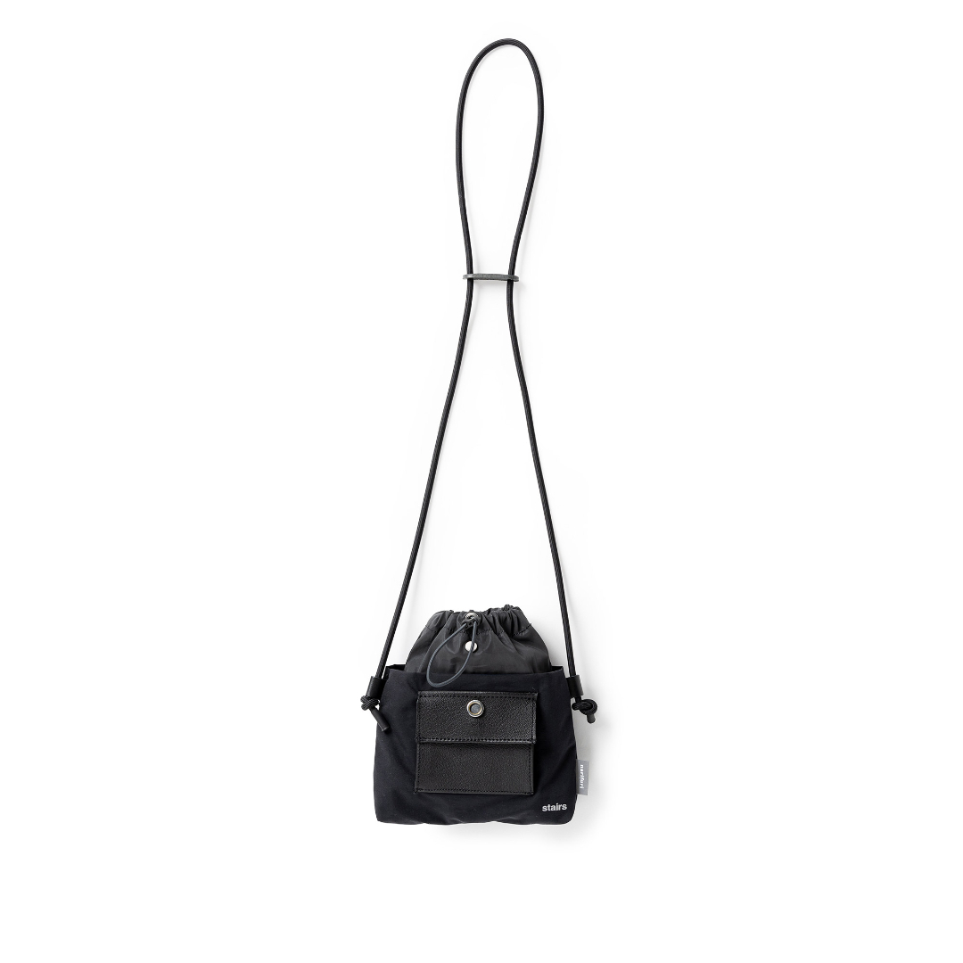 narifuri ナリフリ | narifuri × stairs design products ﾐﾆﾊﾞｯｸﾞ / BLACK NFSD-01-001 サコッシュ メンズ [25SS]