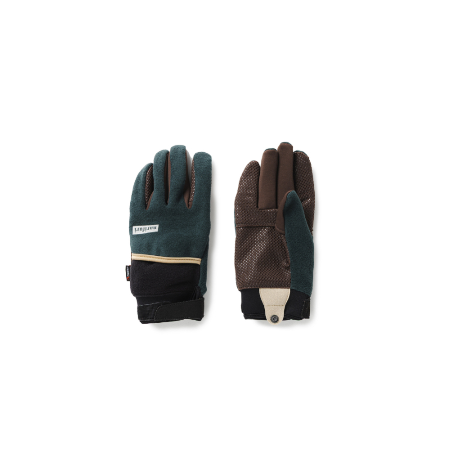 ナリフリ / narifuri（ナリフリ） | narifuri × SoH POLARTECﾍﾞﾝﾁﾚｰｼｮﾝｸﾞﾛｰﾌﾞ / D.GREEN NFSO-07-058 グローブ メンズ [25FW]