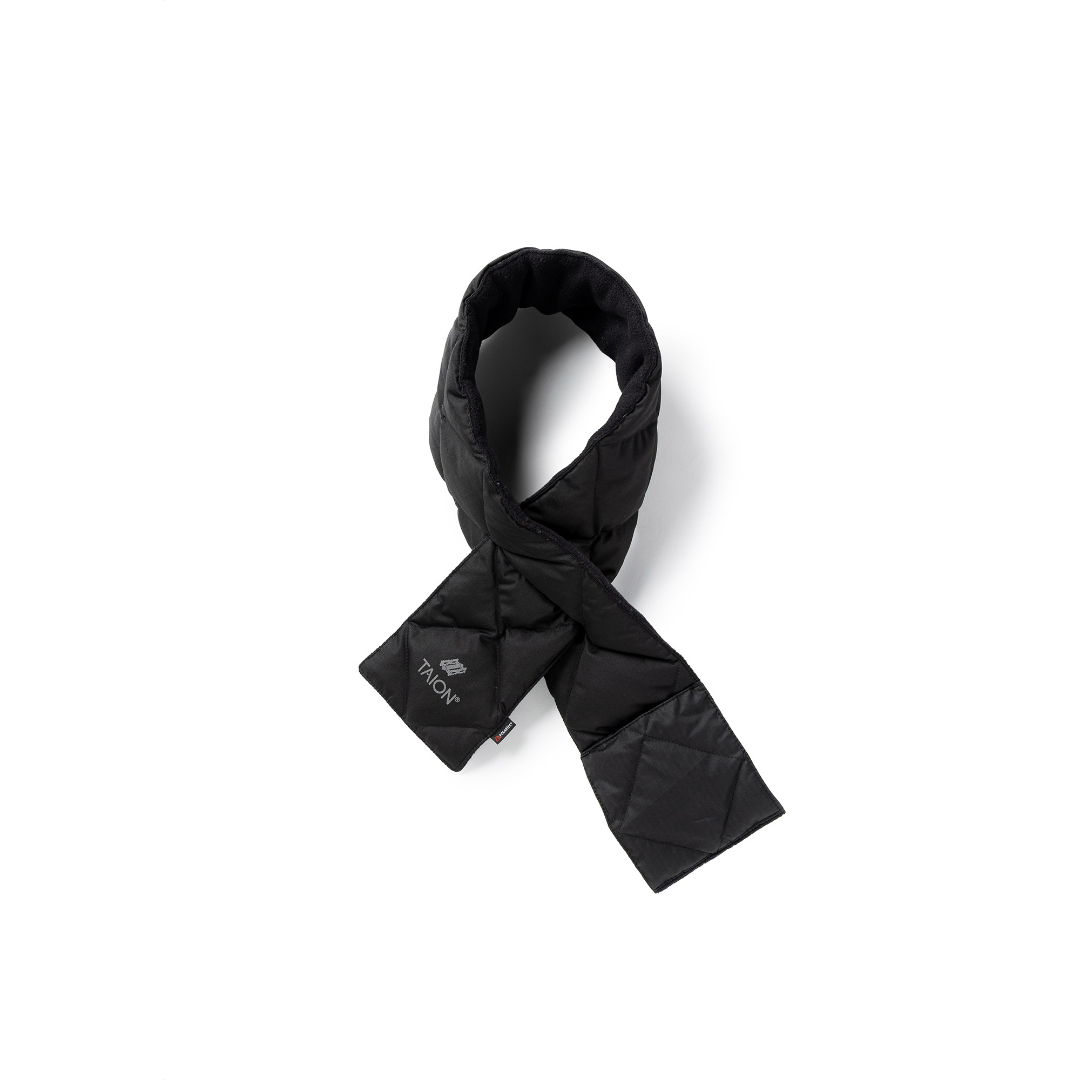 narifuri × TAION ﾘﾊﾞｰｼﾌﾞﾙﾀﾞｳﾝｷﾙﾄﾏﾌﾗｰ / BLACK NFTA-10-001 ダウンマフラー メンズ [25FW]|ナリフリ / narifuri