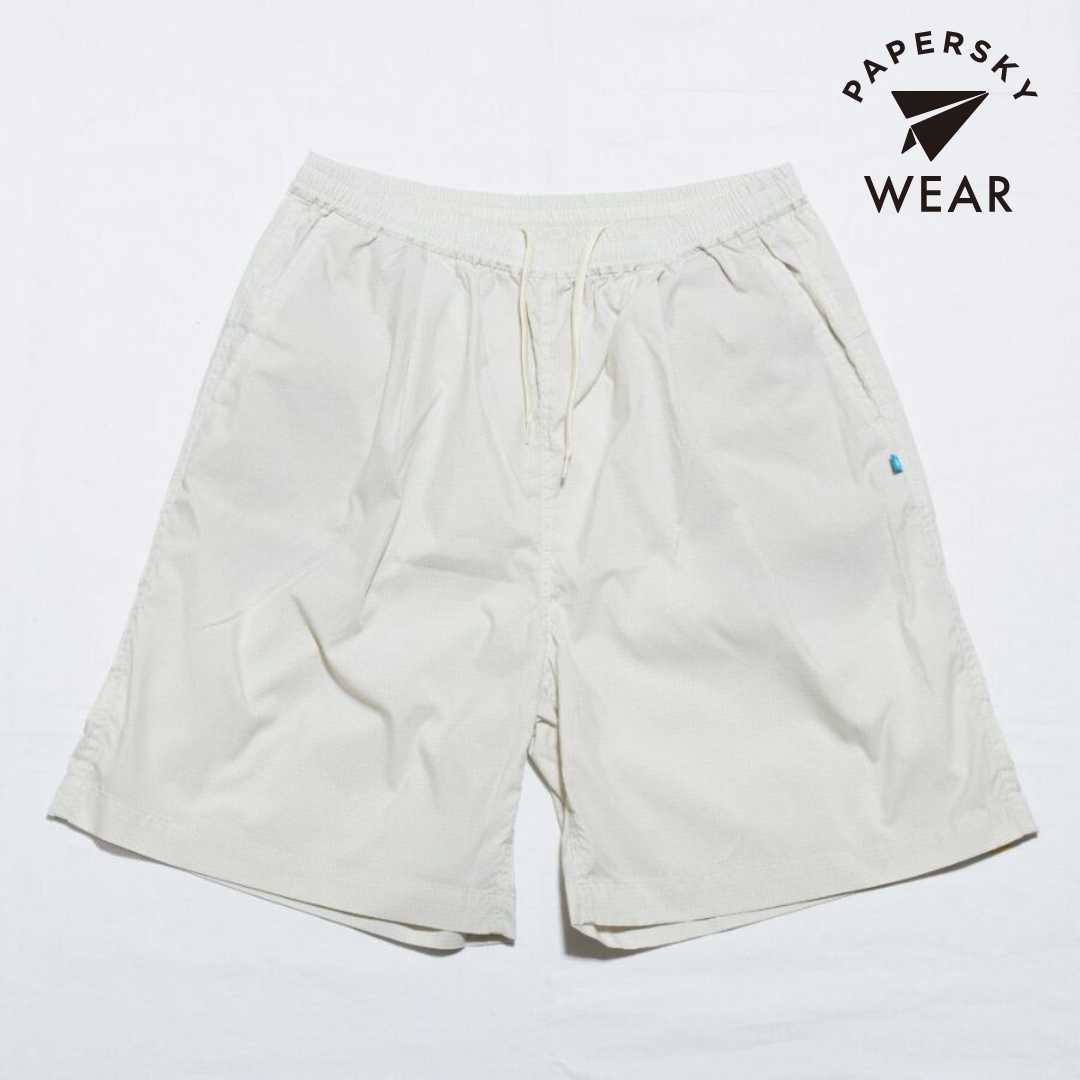 ペーパースカイ / PAPERSKY（ペーパースカイ） | PAPERSKY WEAR マガジンチェック イージーショーツ / IVORY CHECK MAGAZINE CHECK EASYSHORTS PS251007IC メンズ 