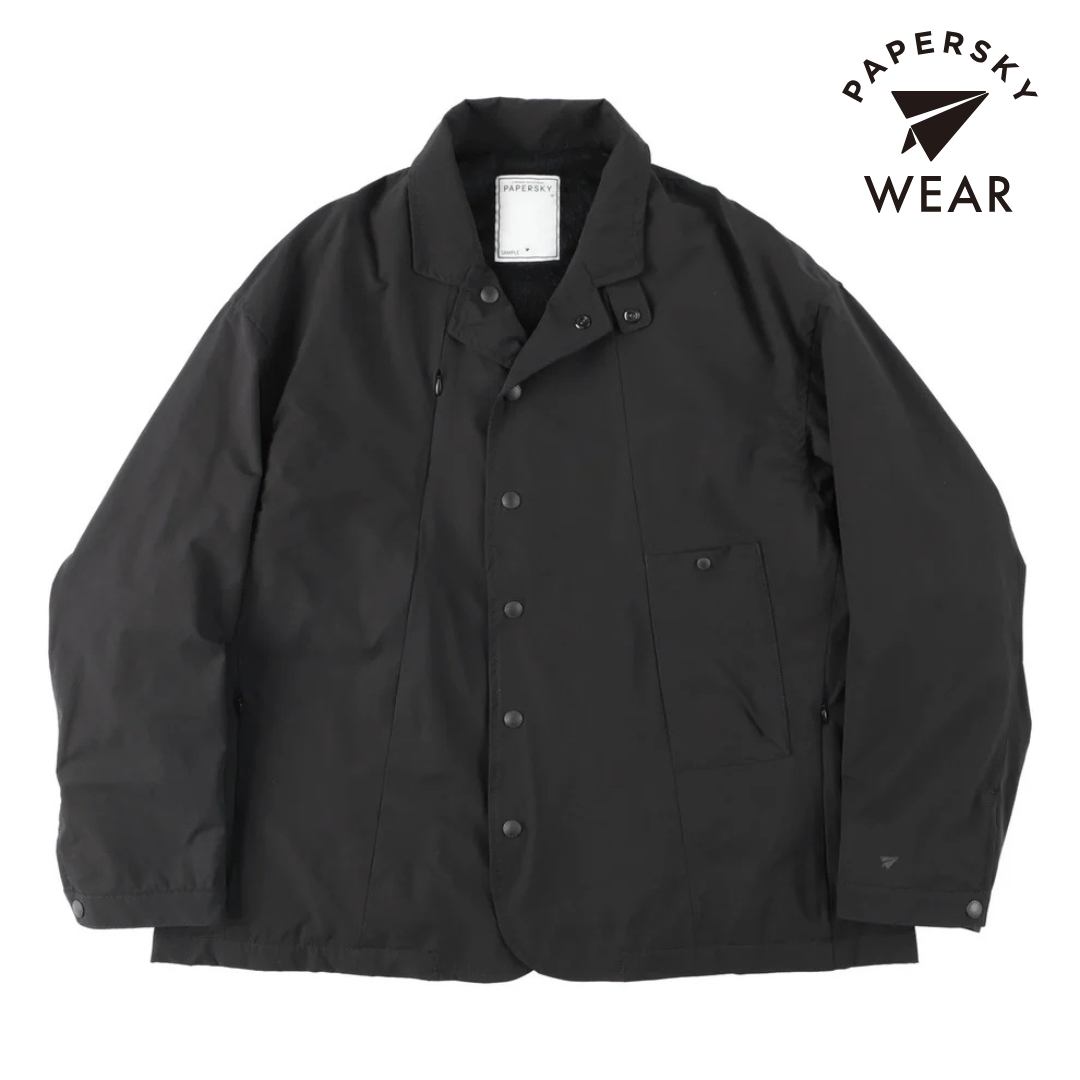 ペーパースカイ / PAPERSKY（ペーパースカイ） | PAPERSKY WEAR HIKE＆BIKE STAND JACKET（ユニセックス） / PS232004 01（BLACK） ［25FW］