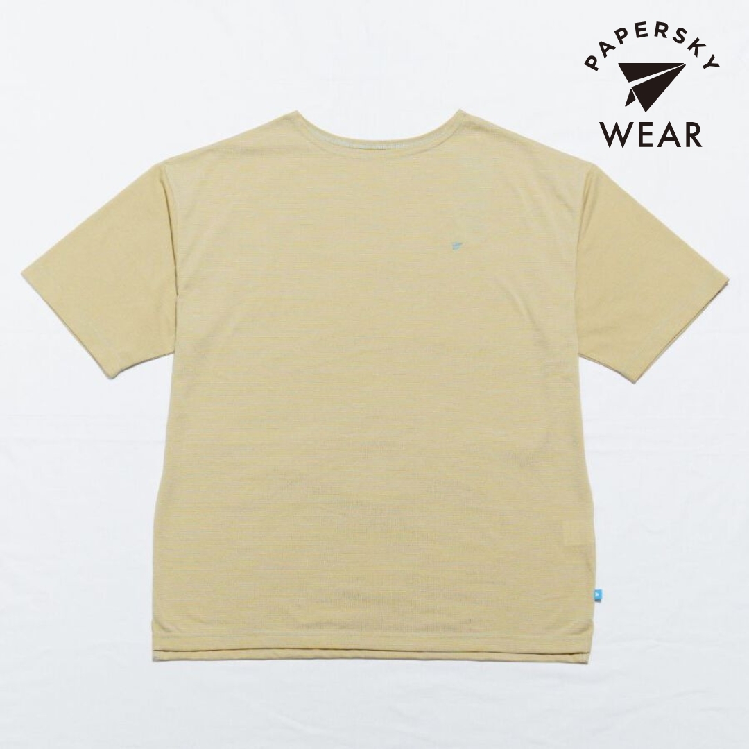 ペーパースカイ / PAPERSKY（ペーパースカイ） | PAPERSKY WEAR ケイブ バスク Tシャツ / ORANGE×MINT CAVE BASQUE T PS251018OM ユニセックス 